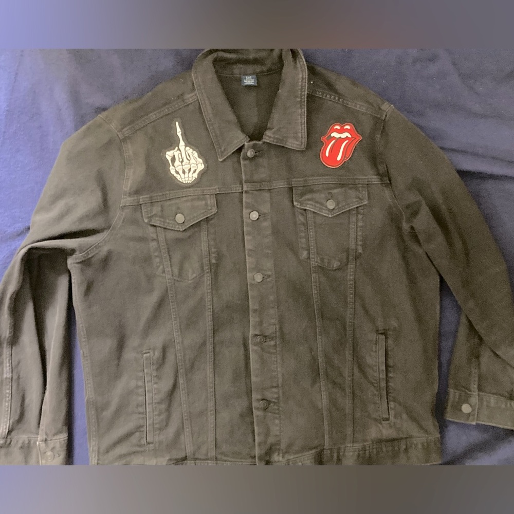 Costume patchwork denim jacket - Picture 2 of 4